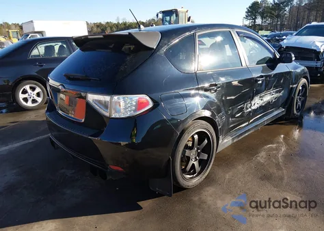 2008 Subaru Impreza Wrx Sti из США, поврежденный, VIN JF1GR896X8L833170